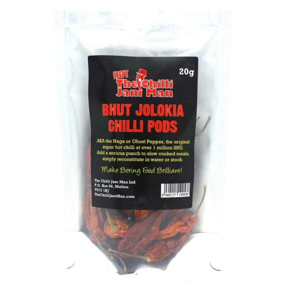 Bhut Jolokia Chilli Pods 20g