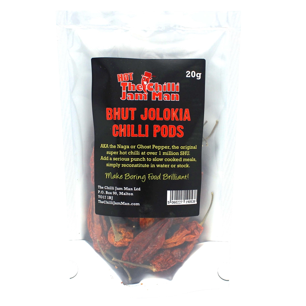 Bhut Jolokia Chilli Pods 20g