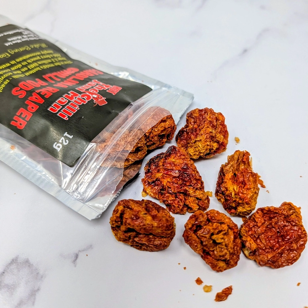 Carolina Reaper Chilli Pods 12g - Image 2
