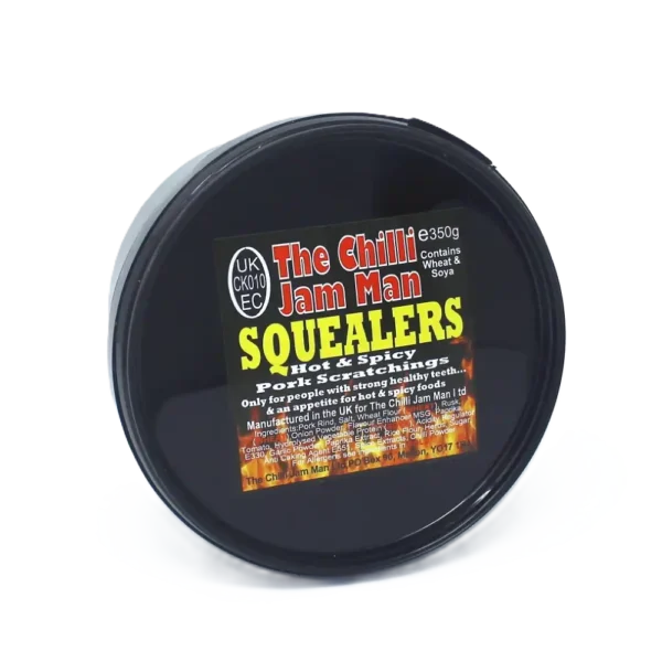 Squealers Pork Scratchings Tub 350g